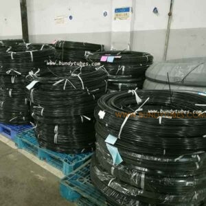 Nylon PA11/12 Coated Straight Bundy Tubes