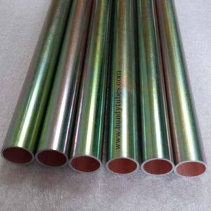 Yello zinc plated bundy tube