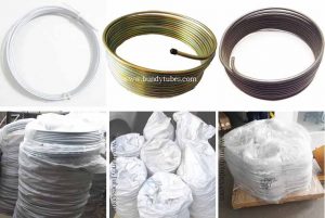 Bundy Tube Packed in Spring Coil
